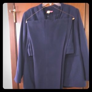 Jessica of London 16w navy suit